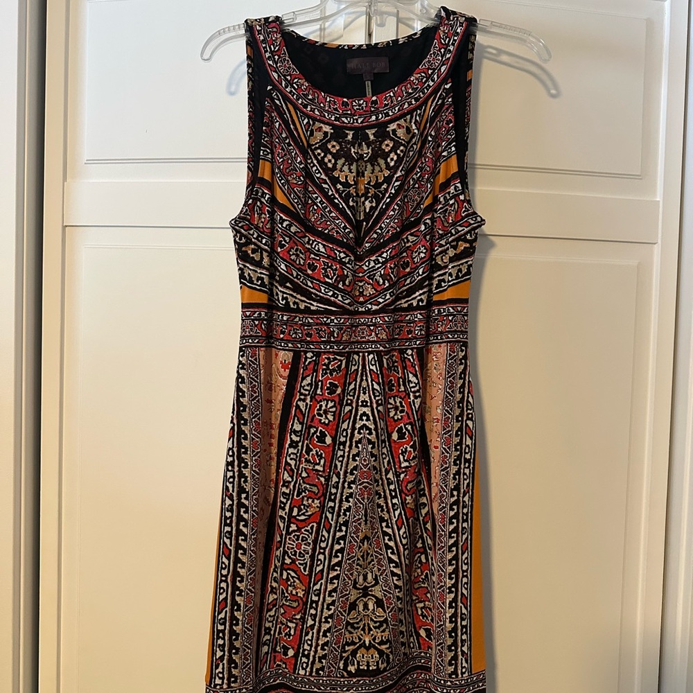 Hale Bob Multicolor Sleeveless Dress